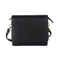 Rugged Hide Phoenix Crossbody Bag - Black