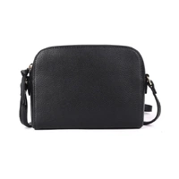Rugged Hide Milan Crossbody Bag - Black