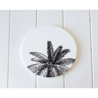 Rayell Trivet - Black Coco Palm