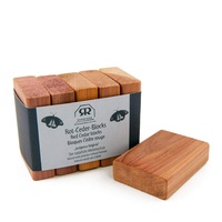 Redecker-Red Cedar Blocks Pack of 5