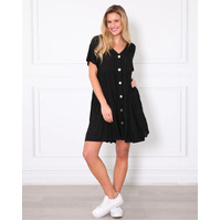 Leoni Byron Dress - Black