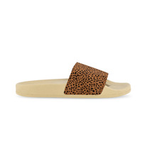 Superga 1908 Printed Calfhair Slide - Beige/Dalmation