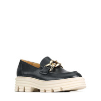 EOS Samira Leather Loafer - Black