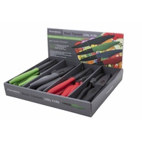 Savannah Black Titanium Utility Knife 4 Asst Colours
