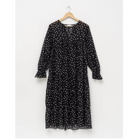 Stella+Gemma Paris Dress - Black/Latte Spot