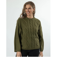 Stella+Gemma Willow Knit Jumper - Seaweed