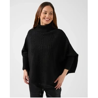 Stella+Gemma Joey Poncho - Black