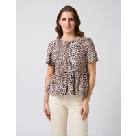 Stella+Gemma Eva Blouse - Leopard