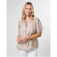 Stella+Gemma Arlo Blouse - Mariner Sand