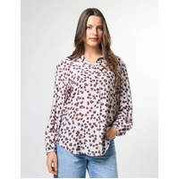 Stella + Gemma Charlotte Blouse - Burgandy