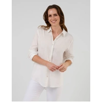 Stella + Gemma Perfect White Shirt - White