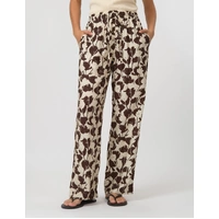 Stella + Gemma Fleur Pant - Chocolate Bouquet
