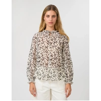 Stella + Gemma Dixie Blouse - Black Floral