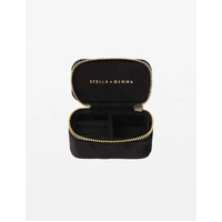 Stella+Gemma Small Rectangle Jewellery Box - Black