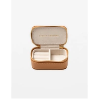 Stella+Gemma Small Rectangle Jewellery Box - Caramel