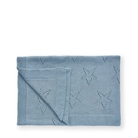 Nana Huchy Classic Star Baby Blanket - Baby Blue