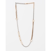 Stella+Gemma-Long Silver/Gold Mix Necklace
