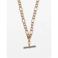 Stella+Gemma Chunky Fob Necklace - Gold