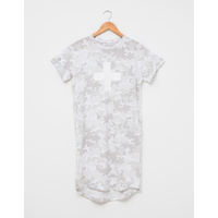 Stella+Gemma-White Cross Dress-Camo