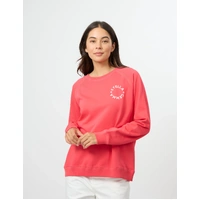 Stella + Gemma Classic Sweat - Deep Coral Small Rotation