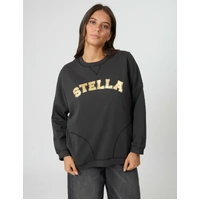Stella + Gemma Newport Pocket Sweatshirt - Aged Black