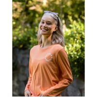 Stella+Gemma-Basic Amber Logo L/S Tee-Aged Amberglow