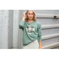 Stella+Gemma-Iceberg Lion Sweater-Green