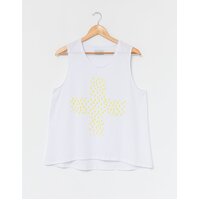 Stella+Gemma White with Lemon Drops Tank