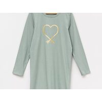 Stella+Gemma-Iceberg Gold Heart Jolie Dress-Green