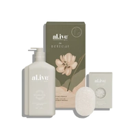 Al.ive Body Shower Gift Set - Sea Cotton & Coconut