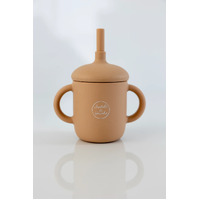 Isabella & Frankie Sippy Cup - Cream