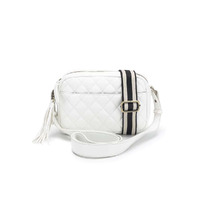 Black Caviar Designs Mattea Crossbody Bag - White