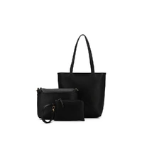 Black Caviar Designs Suki 3 Piece Handbag Set - Black