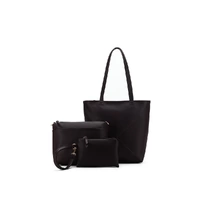 Black Caviar Designs Suki 3 piece Handbag Set - Chocolate