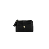 Black Caviar Designs Mabel Card Holder/Coin Purse Wallet - Black