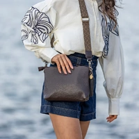 Black Caviar Maggie 3 Compartment Crossbody Bag - Coco