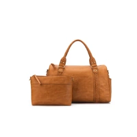 Black Caviar Gypsy 2 Piece Weekender Bag - Tan
