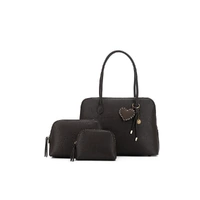Black Caviar Designs Francesca 3 Piece Shoulder Bag - Cocoa