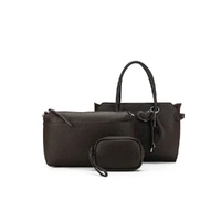 Black Caviar Designs Alexandra 3 Piece Handbag - Coco