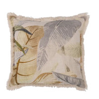 Coast to Coast Thiliko Cushion 50cm - Natural/Blue