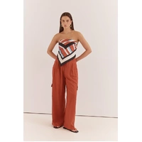 Sass Isa Scarfe - Multi Stripe Print