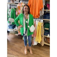 Sambara Knit Singlet Top - Green