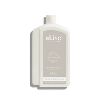 Al.ive Body 1 Litre Hand & Body Wash Refill - Sea Cotton & Coconut