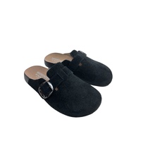 Weekender By Alfie & Evie Totty - Black Rough Suede