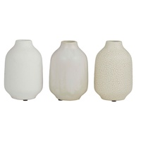 Amalfi Seed Vase -White Assorted