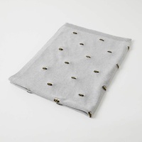 Jiggle & Giggle Honey Bee Knitted Baby Blanket