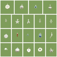 Vintage Lane Silver Charms