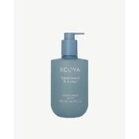 Ecoya Hand & Body Wash - Sandalwood & Amber