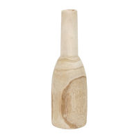 Pure Aneheim Timber Bottle Narrow - Natural