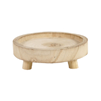 Pure Cowra Timber Blonde Round Footed Bowl Large - Natural